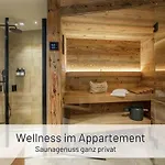 公寓 Hoimat - Luxusappartements Mit Sauna Und Bergblick 普夫龙滕