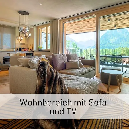 Hoimat - Luxusappartements Mit Sauna Und Bergblick Lejlighed Pfronten