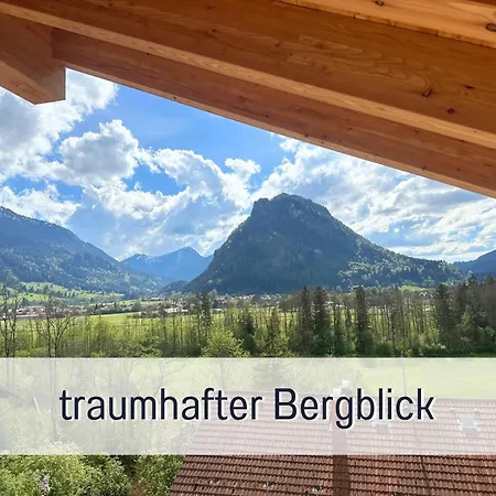 Hoimat - Luxusappartements Mit Sauna Und Bergblick Pfronten