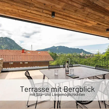 Hoimat - Luxusappartements Mit Sauna Und Bergblick Pfronten